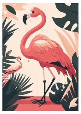 Cute Flamingo