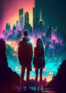 Neon Night Dream for Two