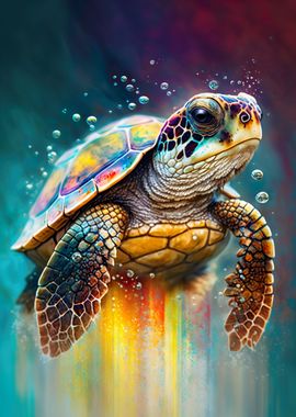 Turtle Watersketch