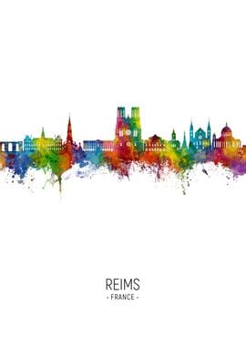 Reims Skyline France