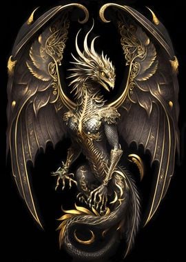 Golden Queen Dragon