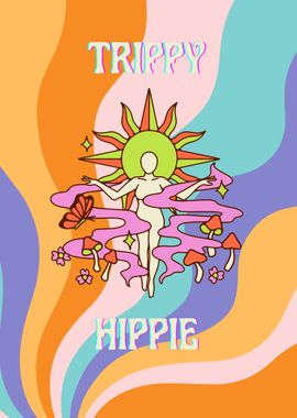 Psychedelic Trippy Hippie