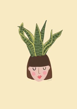 Snake Plant Lady