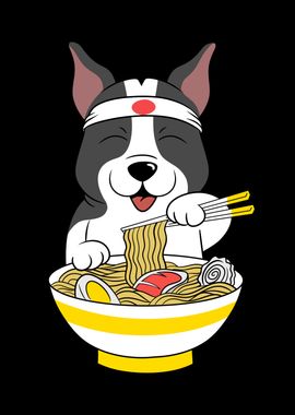 Boston Terrier Ramen