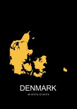 Denmark City Map