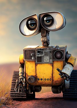 cartoon robot