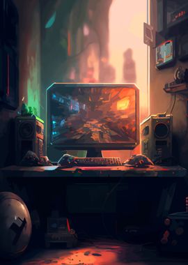 GAMING computer video gamer game games poster, gaming poster HD