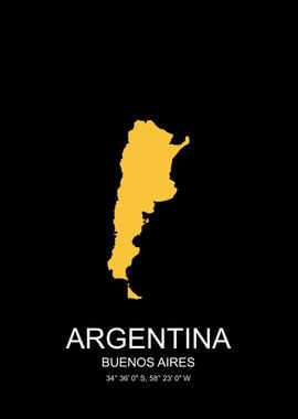 Argentina City Map