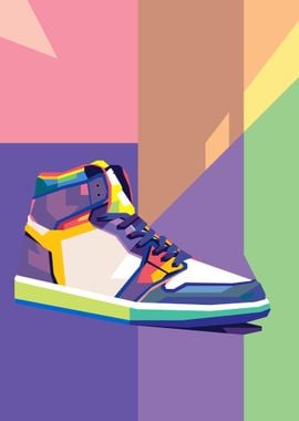 Shoes Pop Art 