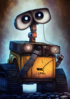 cartoon robot