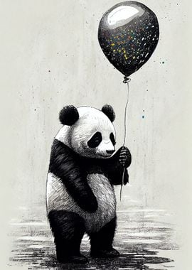 Panda Animal Balloon