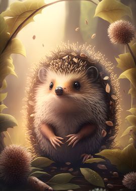 cute hedgehog