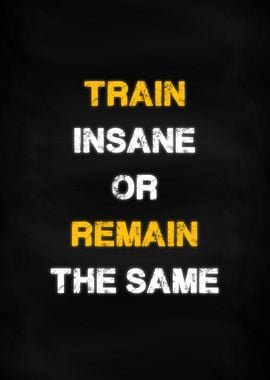 Train insane gym workout