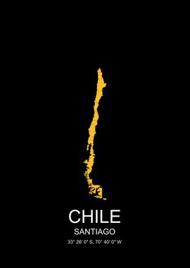 Chile City Map