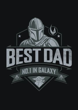 Best Dad #1 in the Galaxy