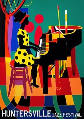 Retro Jazz Poster