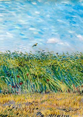 Wheat Field with a Lark