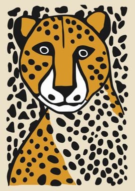 Wildlife Cheetah Portrait