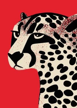 Red Moody Cheetach