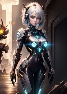 Mechanical Maiden Cyborg