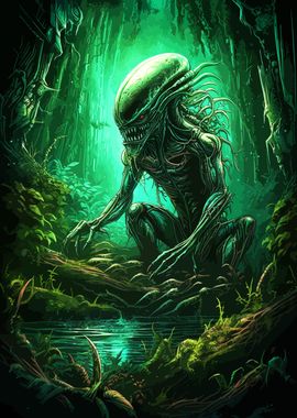 Forest Dwelling Alien