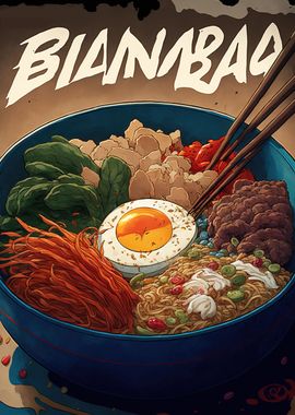 bibimbap korean food