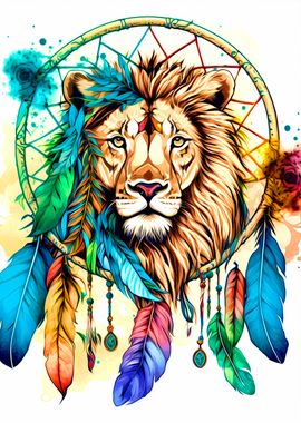 Lion Dreamcatcher