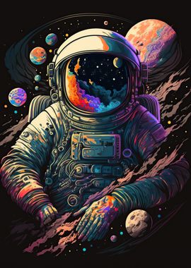 Astronaut in space