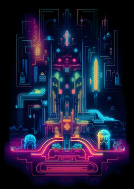 Concept Art Retro Games