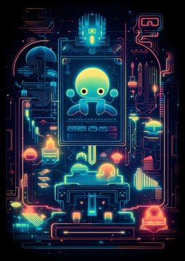 Concept Art Retro Games