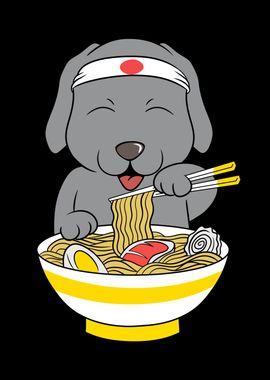 Weimaraner Ramen 