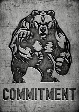 Commitment Gym Bear 