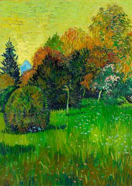 The Poets Garden 1888 Gogh