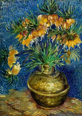 Copper Vase 1887 Van Gogh