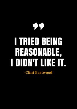 Clint Eastwood quotes 