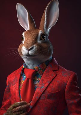 Fashion Style Rabbit