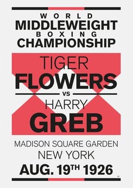 1926 Flowers vs Greb