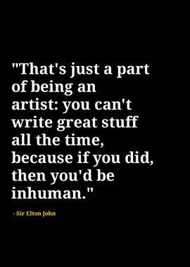 Elton John quotes