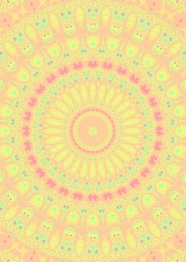 Colorful Funky Mandala