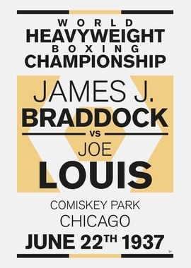 1937 Braddock vs Louis