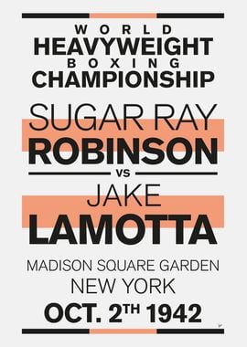 1942 Robinson vs LaMotta