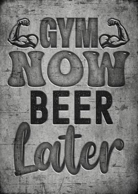 Gym now beer later