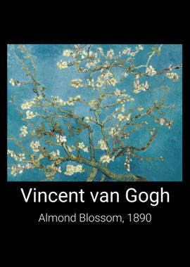 Almond Blossom 1890 Gogh