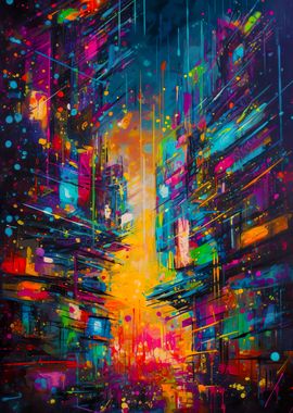 Abstract Neo Tokyo