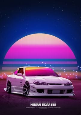 Silvia S15 Synthwave