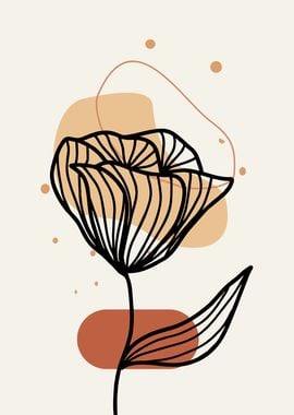 mid century flower 4