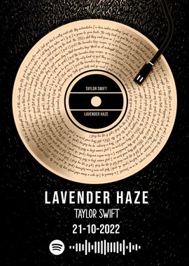 Taylor Swift Handmade Music Posters
