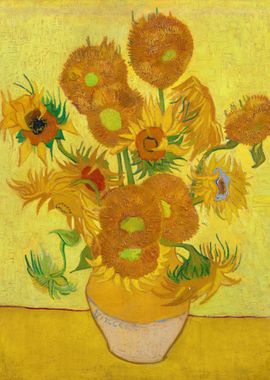 Sunflowers 1888 van Gogh