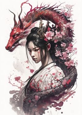 Geisha Dragon