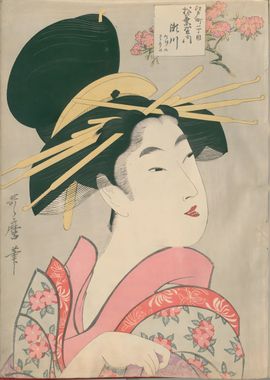 Ukiyo e Japanese Geisha